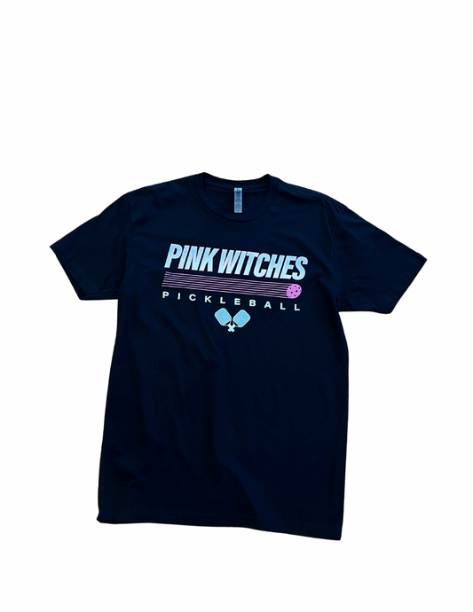 Pink Witches Pickleball T-shirt